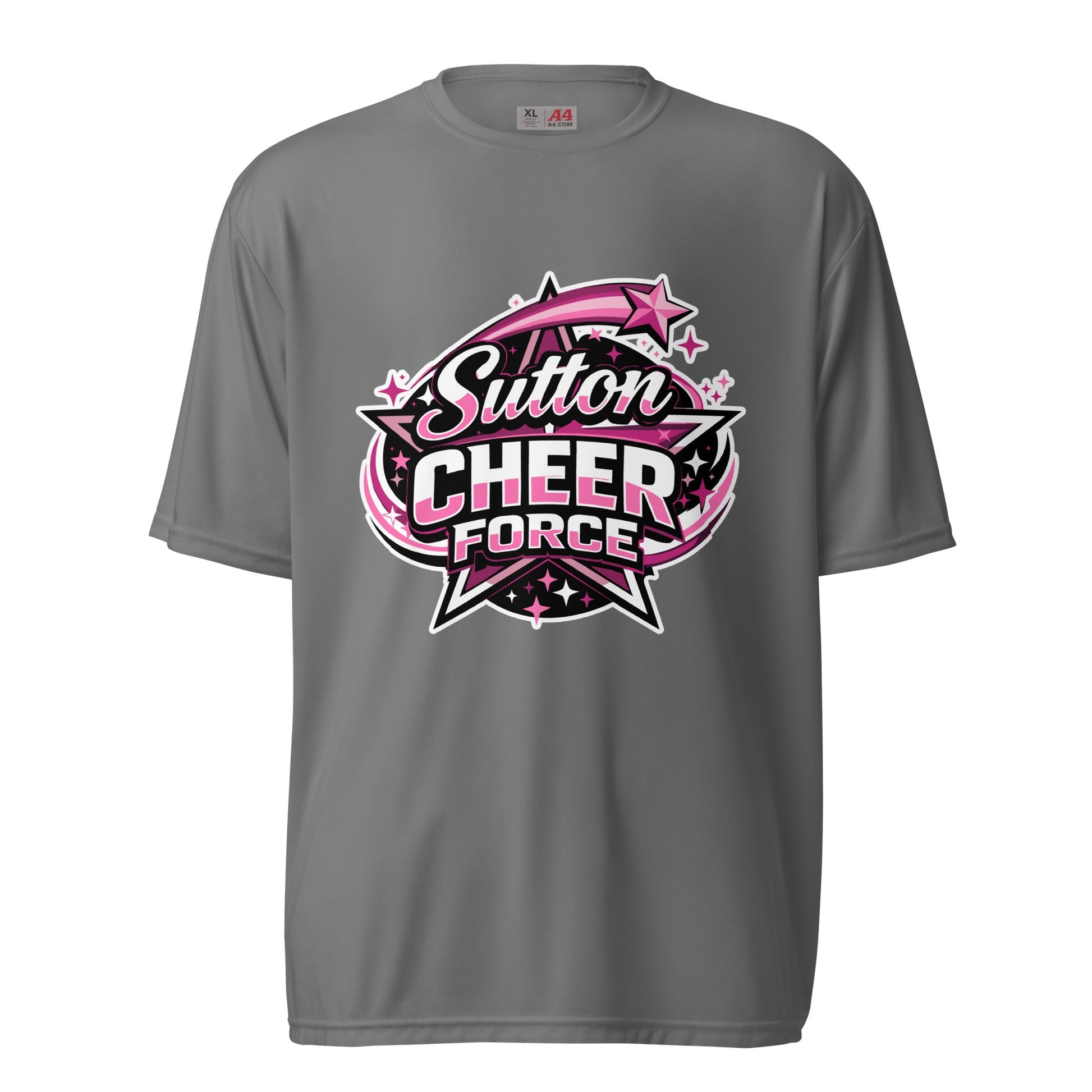 Active | Moisture Wicking Shirt | Sutton Cheer Force | Shooting Star Logo