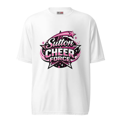 Active | Moisture Wicking Shirt | Sutton Cheer Force | Shooting Star Logo