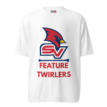 Active | Moisture Wicking Shirt | SVSU Feature twirlers | Icon Logo