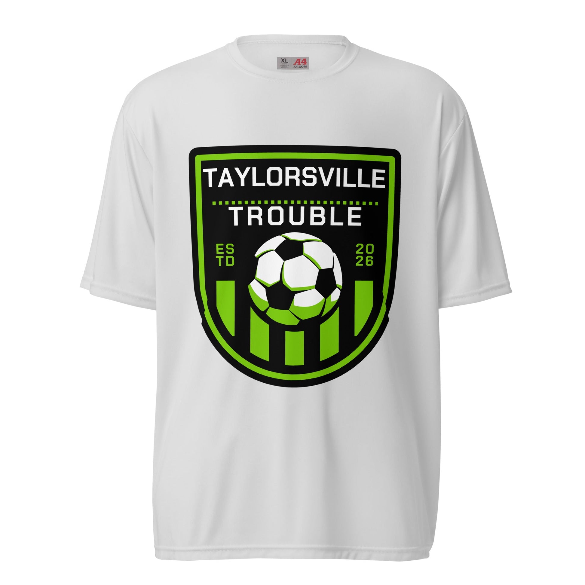 Active | Moisture Wicking Shirt | Taylorsville Trouble | Shield Logo