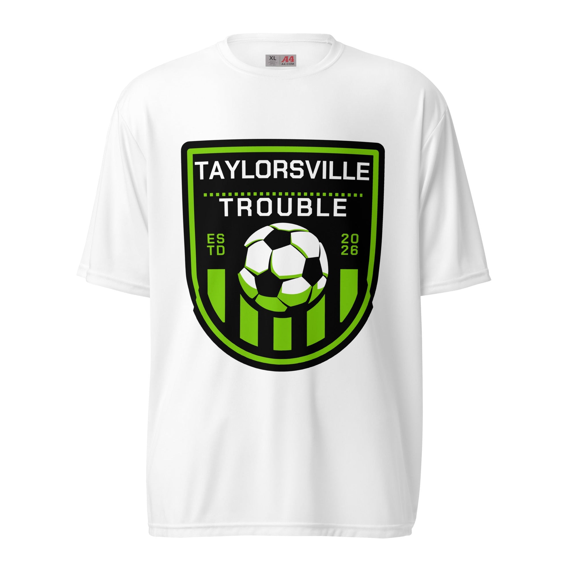 Active | Moisture Wicking Shirt | Taylorsville Trouble | Shield Logo