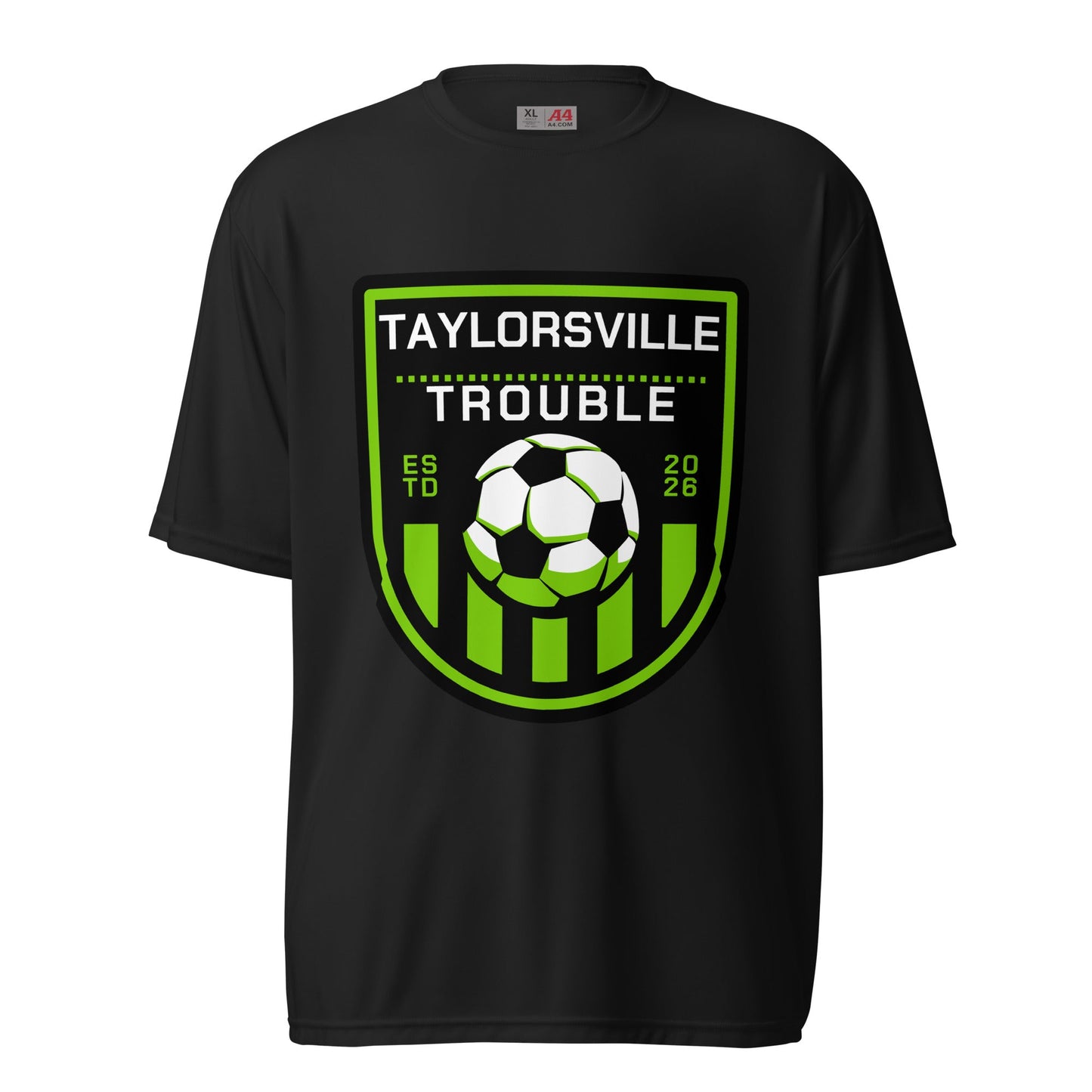 Active | Moisture Wicking Shirt | Taylorsville Trouble | Shield Logo