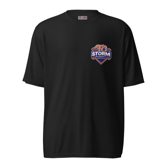 Active | Moisture Wicking Shirt | TC Storm baseball | TC Badge Logo