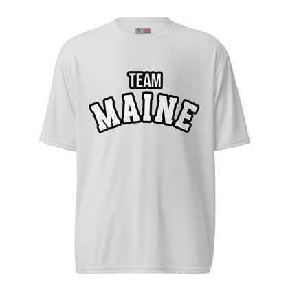 Active | Moisture Wicking Shirt | Team Maine | Arch Mark Logo