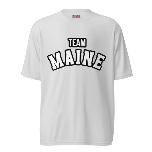 Active | Moisture Wicking Shirt | Team Maine | Arch Mark Logo