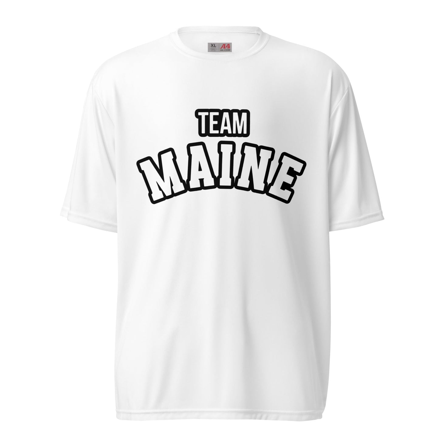 Active | Moisture Wicking Shirt | Team Maine | Arch Mark Logo