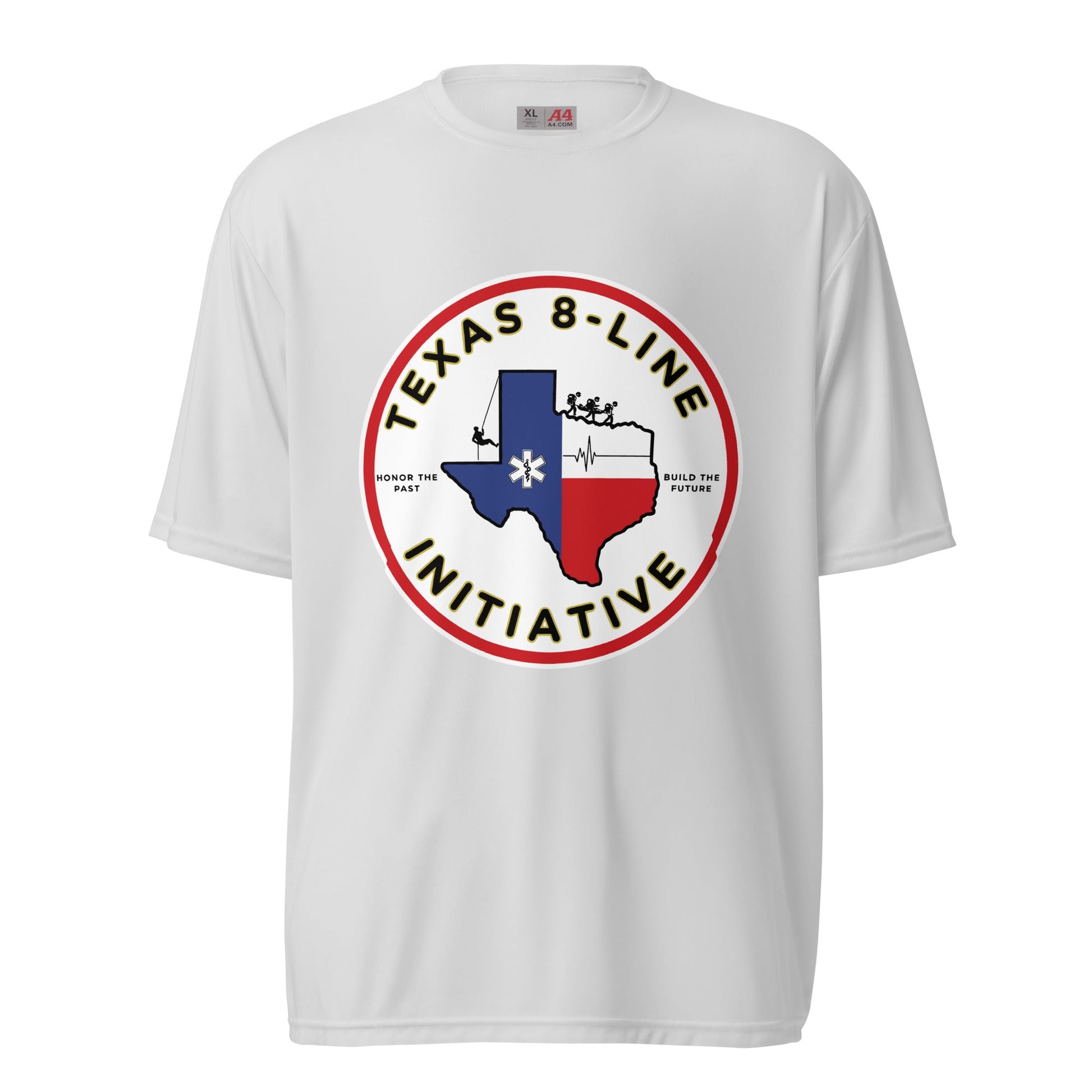 Active | Moisture Wicking Shirt | Texas 8 - Line Initiative | Badge Logo