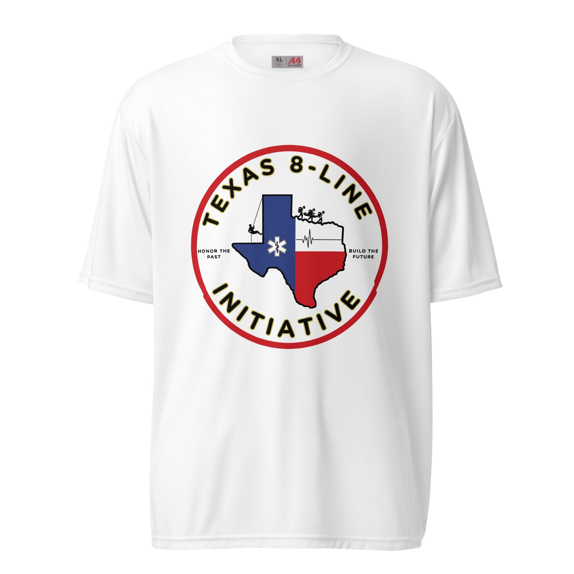 Active | Moisture Wicking Shirt | Texas 8 - Line Initiative | Badge Logo