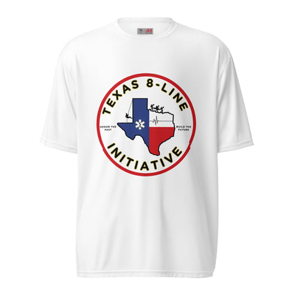 Active | Moisture Wicking Shirt | Texas 8 - Line Initiative | Badge Logo