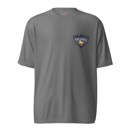 Active | Moisture Wicking Shirt | Texas Unlimited | Home Plate Logo
