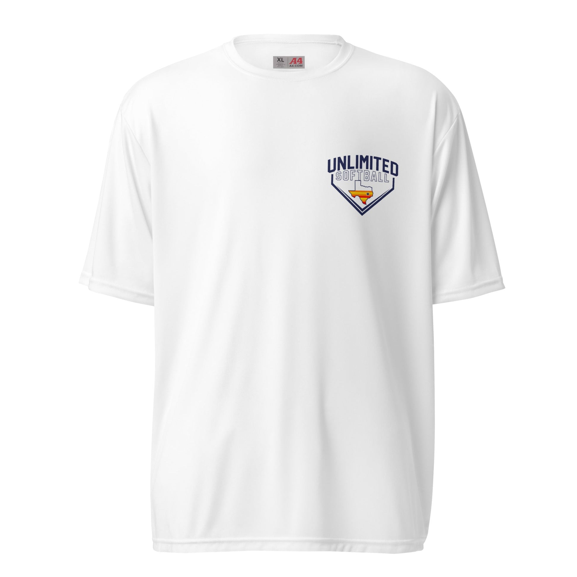 Active | Moisture Wicking Shirt | Texas Unlimited | Home Plate Logo