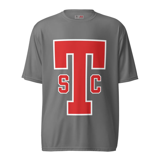 Active | Moisture Wicking Shirt | Texoma Softball Club | Block T Logo