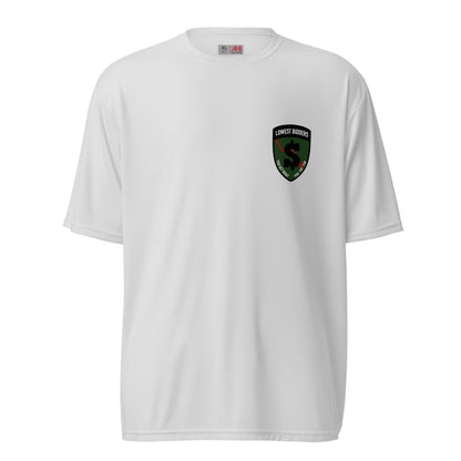 Active | Moisture Wicking Shirt | The Lowest Bidders | Shield Logo