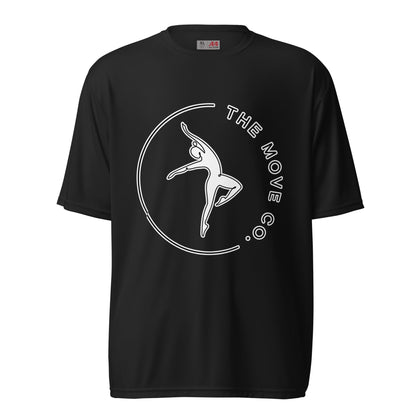 Active | Moisture Wicking Shirt | The Move Co. | Dance Crest Logo