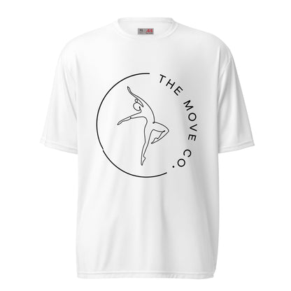 Active | Moisture Wicking Shirt | The Move Co. | Dance Crest Logo