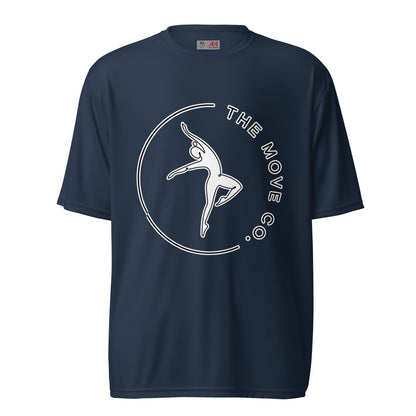 Active | Moisture Wicking Shirt | The Move Co. | Dance Crest Logo