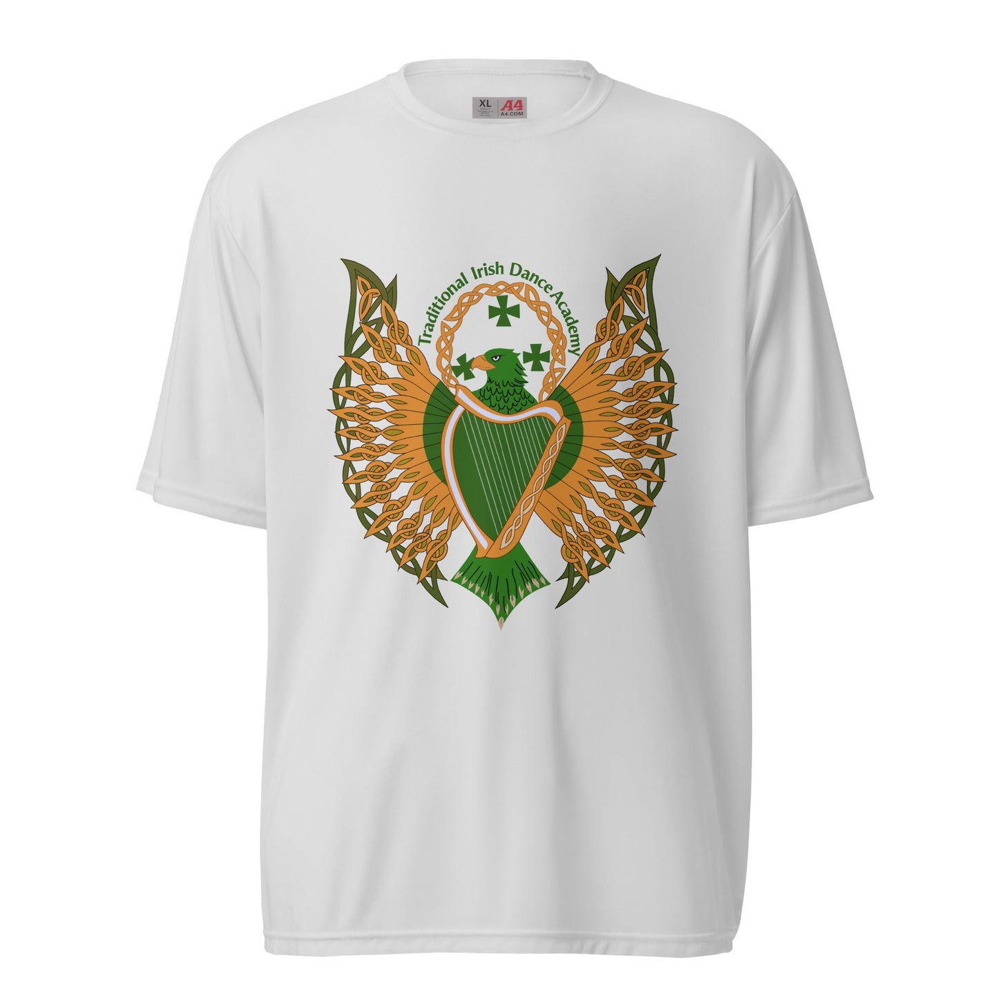 Active | Moisture Wicking Shirt | The Traditional Irish Dance Academy | Logo