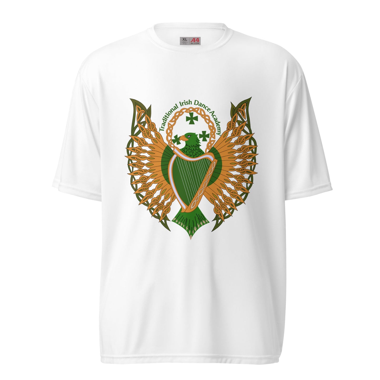 Active | Moisture Wicking Shirt | The Traditional Irish Dance Academy | Logo