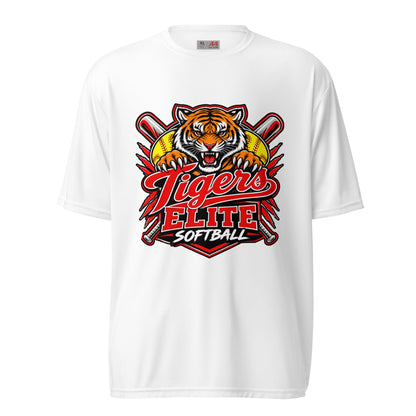 Active | Moisture Wicking Shirt | Tigers Elite Softball | Emblem Logo