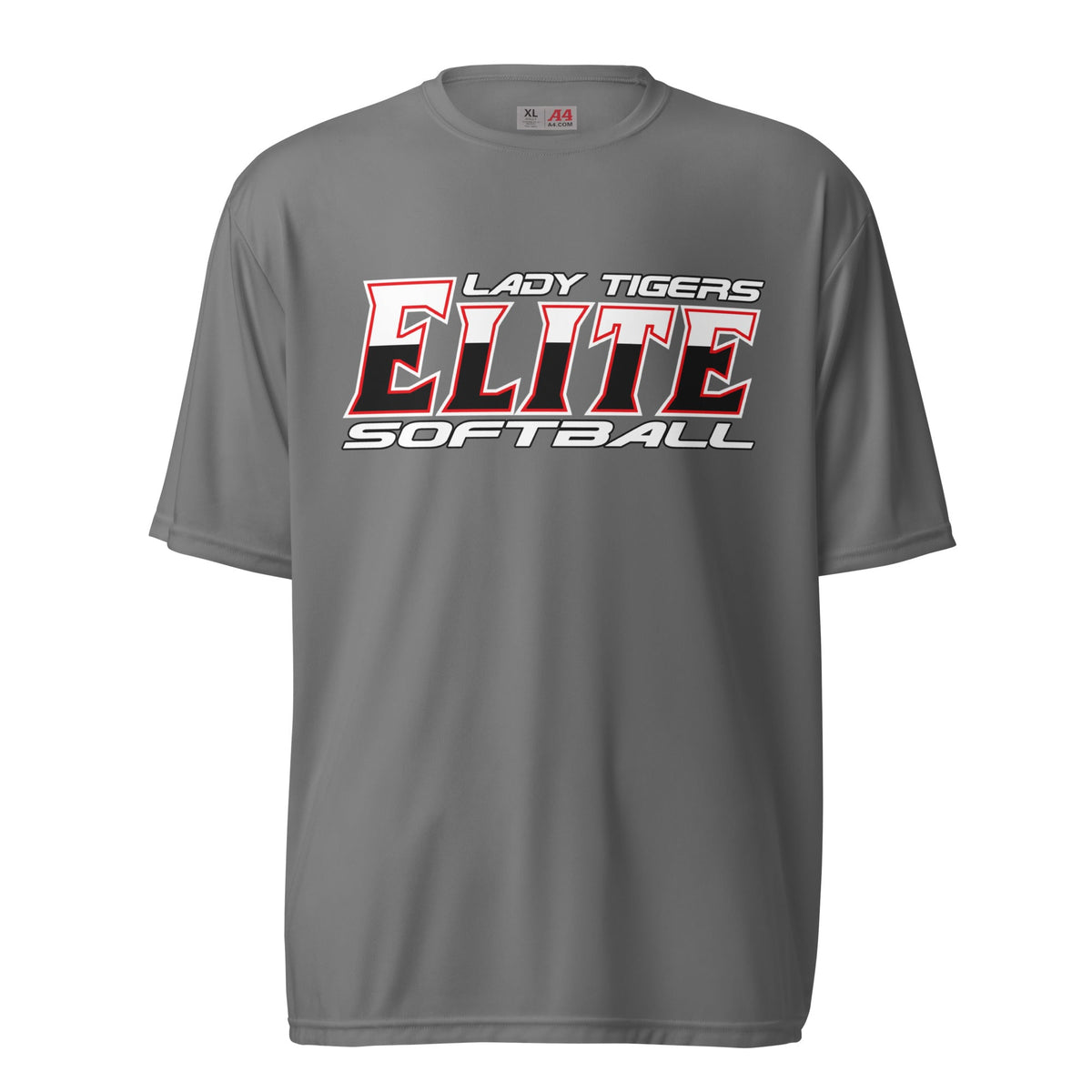 Active | Moisture Wicking Shirt | Tigers Elite Softball | Modern Script Logo