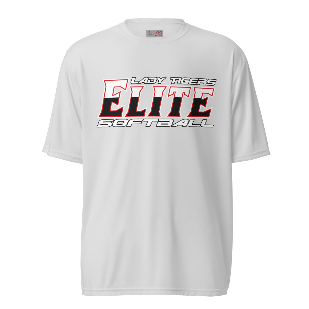 Active | Moisture Wicking Shirt | Tigers Elite Softball | Modern Script Logo