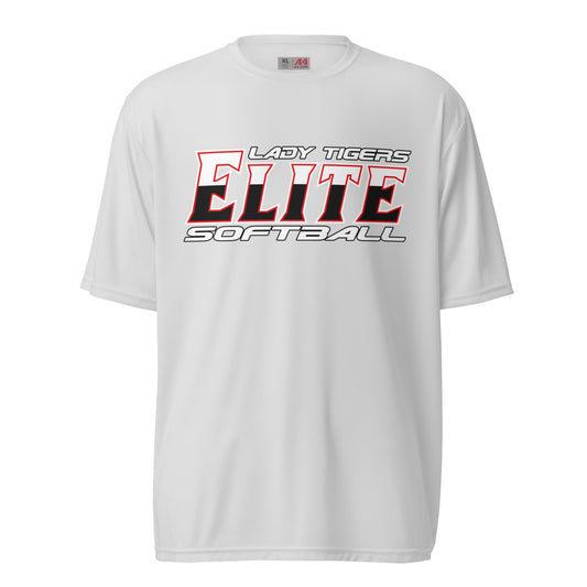 Active | Moisture Wicking Shirt | Tigers Elite Softball | Modern Script Logo
