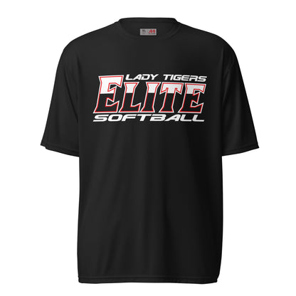 Active | Moisture Wicking Shirt | Tigers Elite Softball | Modern Script Logo