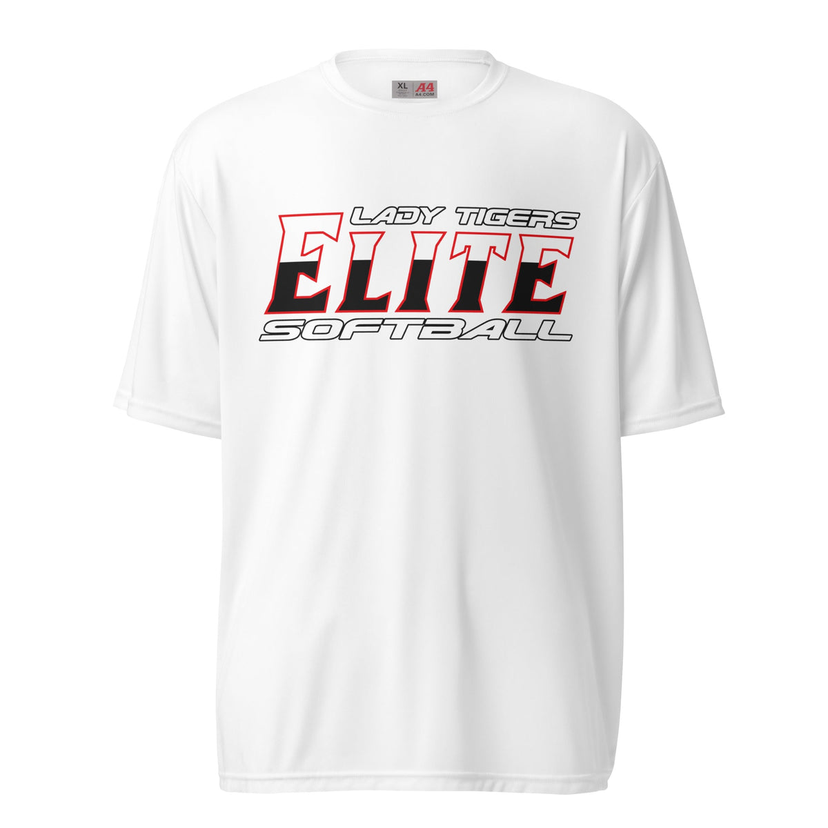 Active | Moisture Wicking Shirt | Tigers Elite Softball | Modern Script Logo