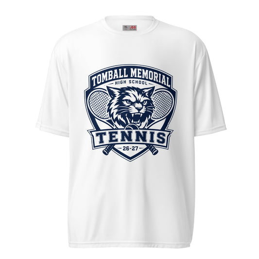 Active | Moisture Wicking Shirt | TMHS Tennis | Shield Logo