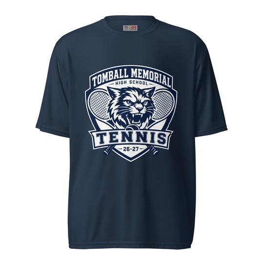 Active | Moisture Wicking Shirt | TMHS Tennis | Shield Logo