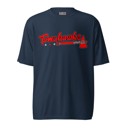 Active | Moisture Wicking Shirt | Tomahawks | Crest Logo