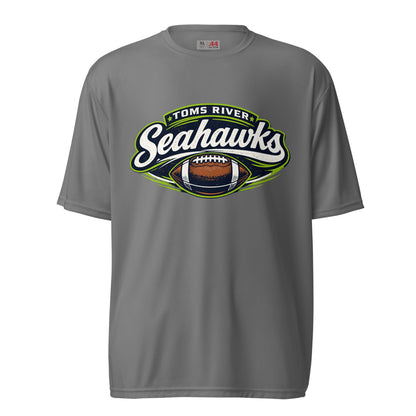 Active | Moisture Wicking Shirt | Toms River Seahawks | Football Emblem Logo