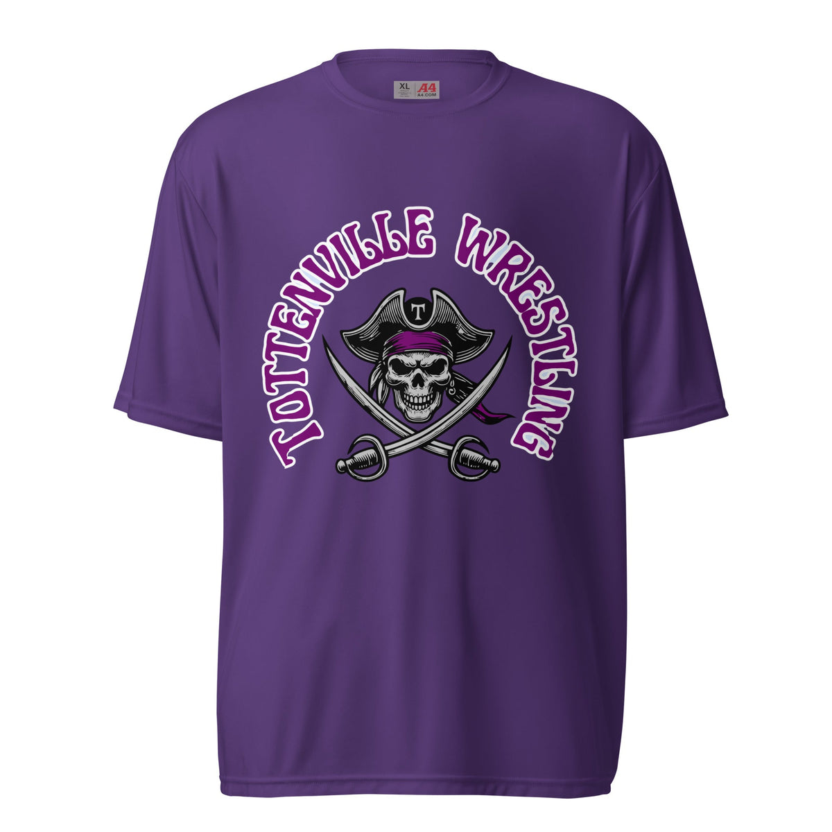 Active | Moisture Wicking Shirt | Tottenville wrestling club | Crest Logo