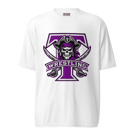 Active | Moisture Wicking Shirt | Tottenville wrestling club | Emblem Logo