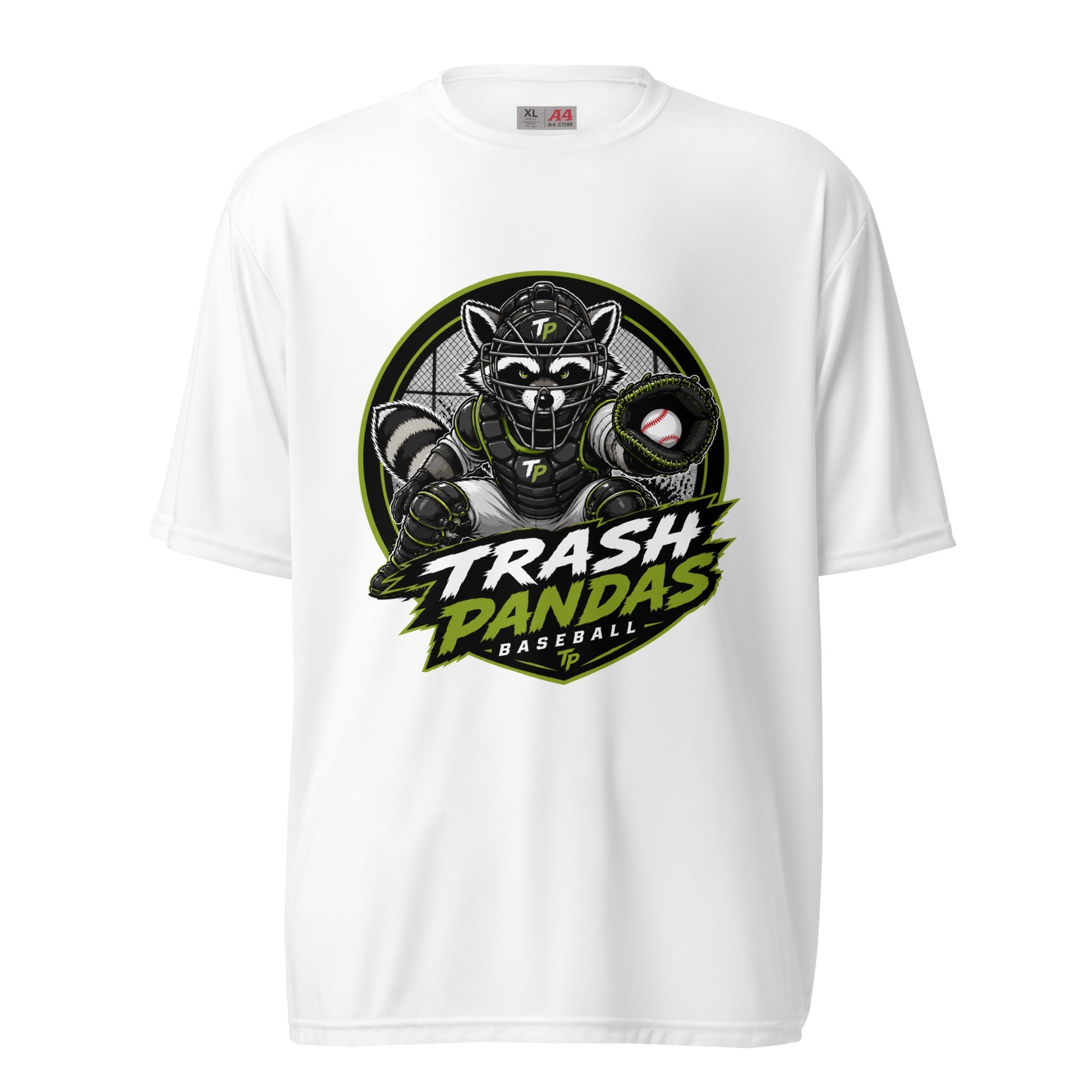 Active | Moisture Wicking Shirt | Trash Pandas Baseball Organization | Athletics Logo