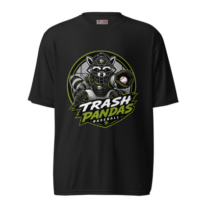 Active | Moisture Wicking Shirt | Trash Pandas Baseball Organization | Athletics Logo