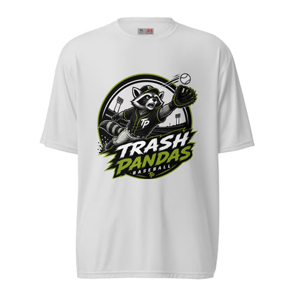 Active | Moisture Wicking Shirt | Trash Pandas Baseball Organization | Emblem Logo