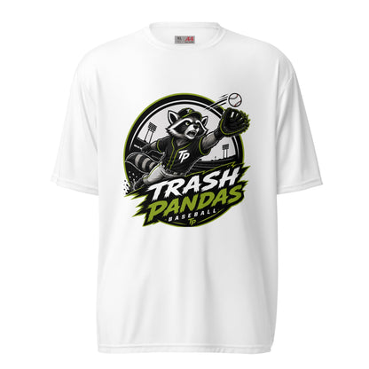Active | Moisture Wicking Shirt | Trash Pandas Baseball Organization | Emblem Logo