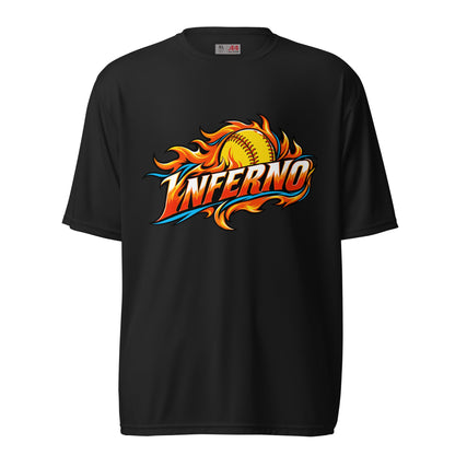 Active | Moisture Wicking Shirt | Treasure Coast Inferno | Crest Logo