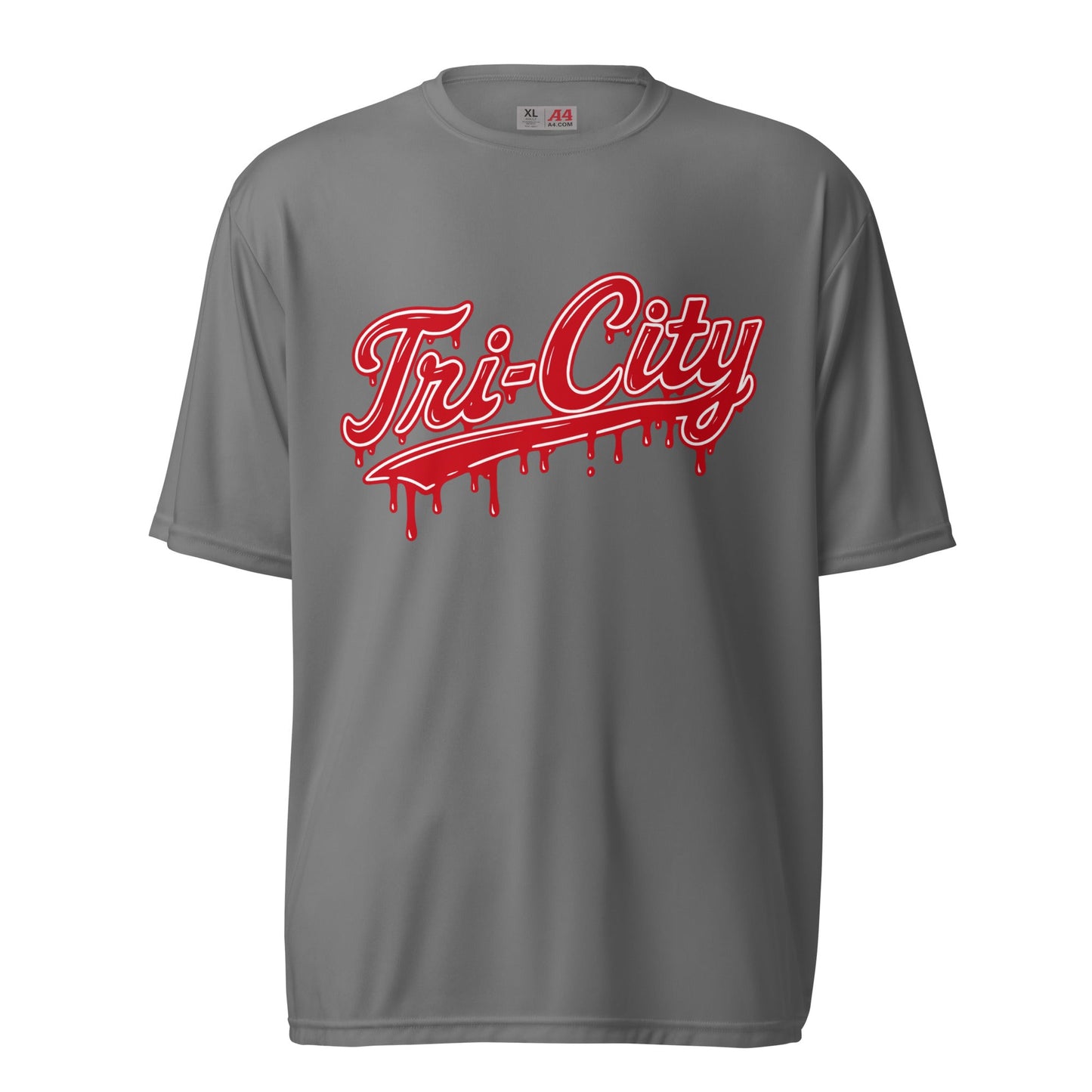 Active | Moisture Wicking Shirt | Tri - City Baseball | Mark Logo