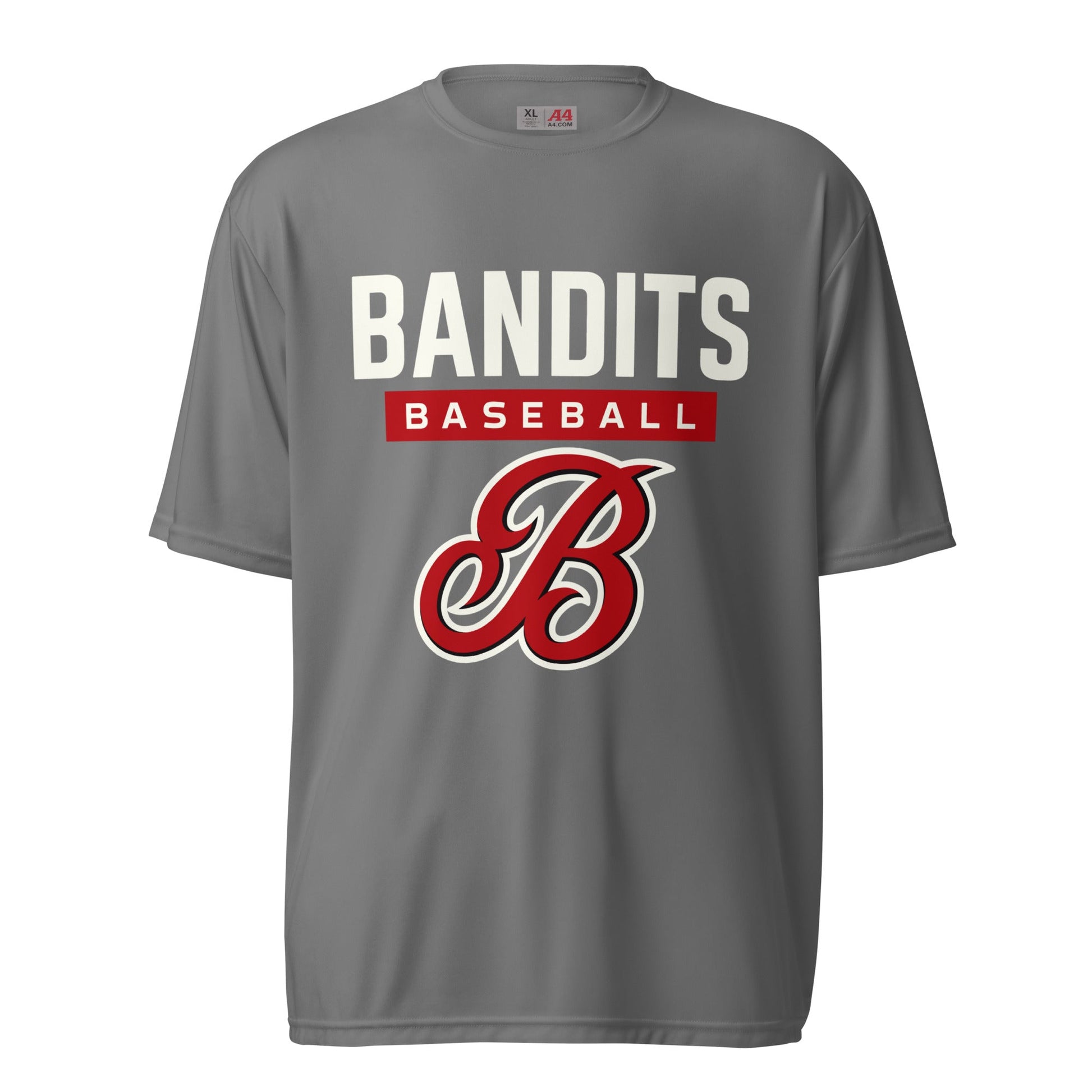 Active | Moisture Wicking Shirt | Tri - City Baseball | Varsity Script Logo