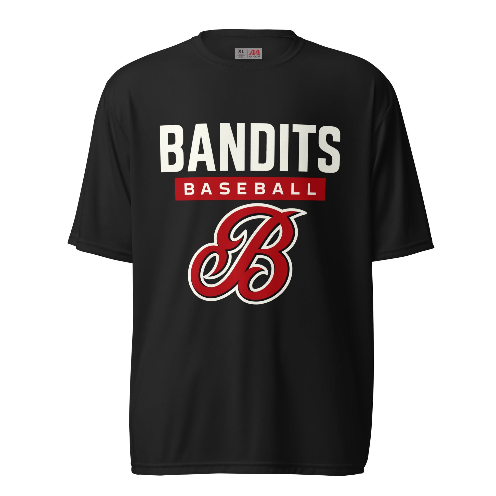 Active | Moisture Wicking Shirt | Tri - City Baseball | Varsity Script Logo