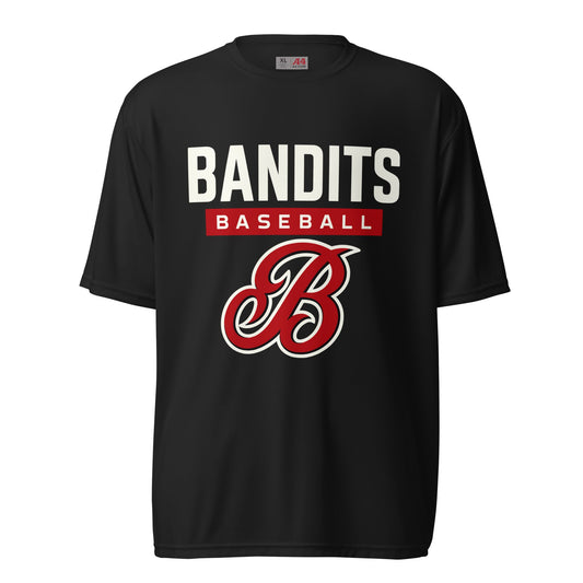 Active | Moisture Wicking Shirt | Tri - City Baseball | Varsity Script Logo
