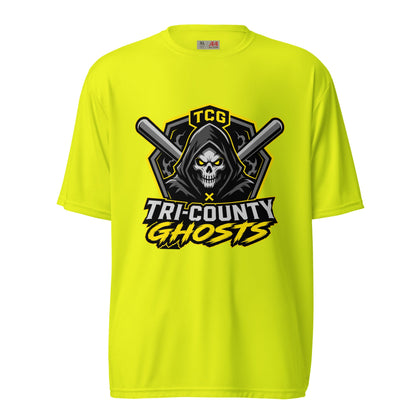 Active | Moisture Wicking Shirt | Tri-County Ghosts | Vanguard Ghosts Logo