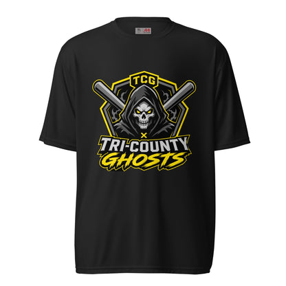 Active | Moisture Wicking Shirt | Tri-County Ghosts | Vanguard Ghosts Logo