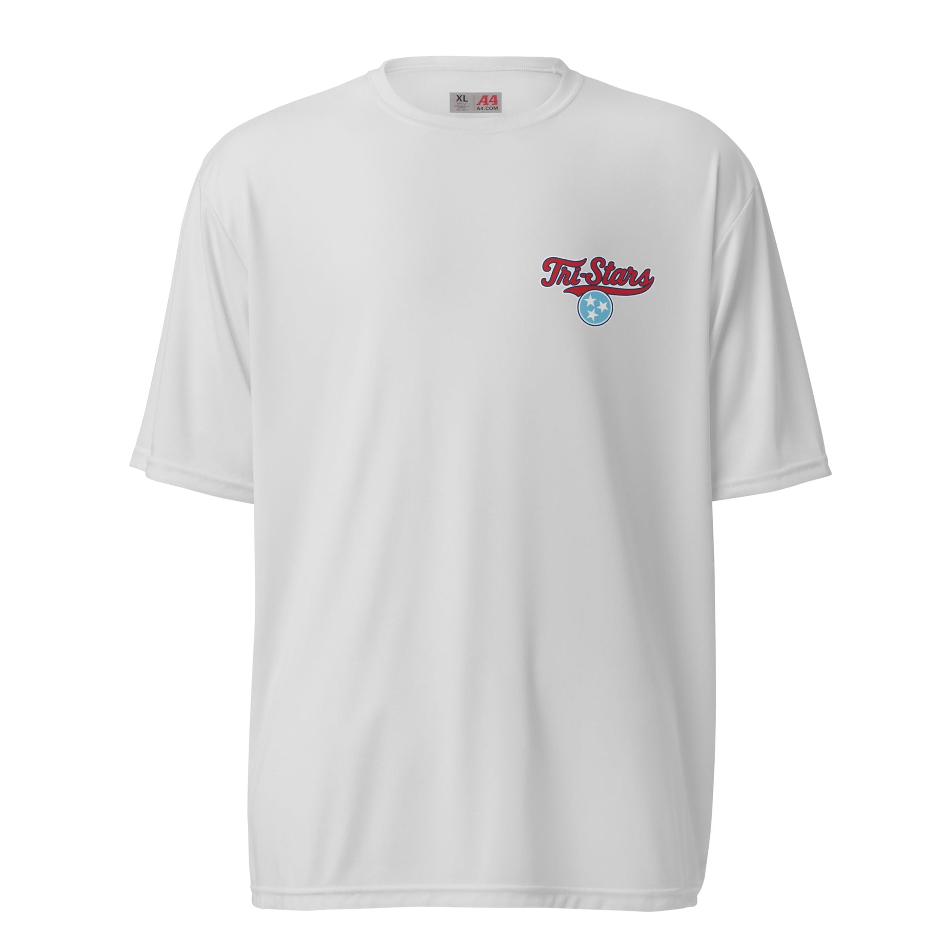 Active | Moisture Wicking Shirt | Tri - Stars | 3 Stars Light Logo