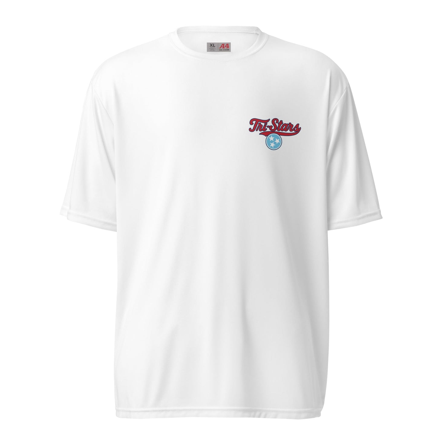 Active | Moisture Wicking Shirt | Tri - Stars | 3 Stars Light Logo