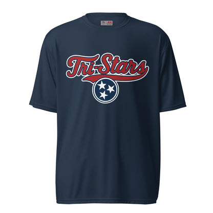 Active | Moisture Wicking Shirt | Tri - Stars | 3 Stars Logo