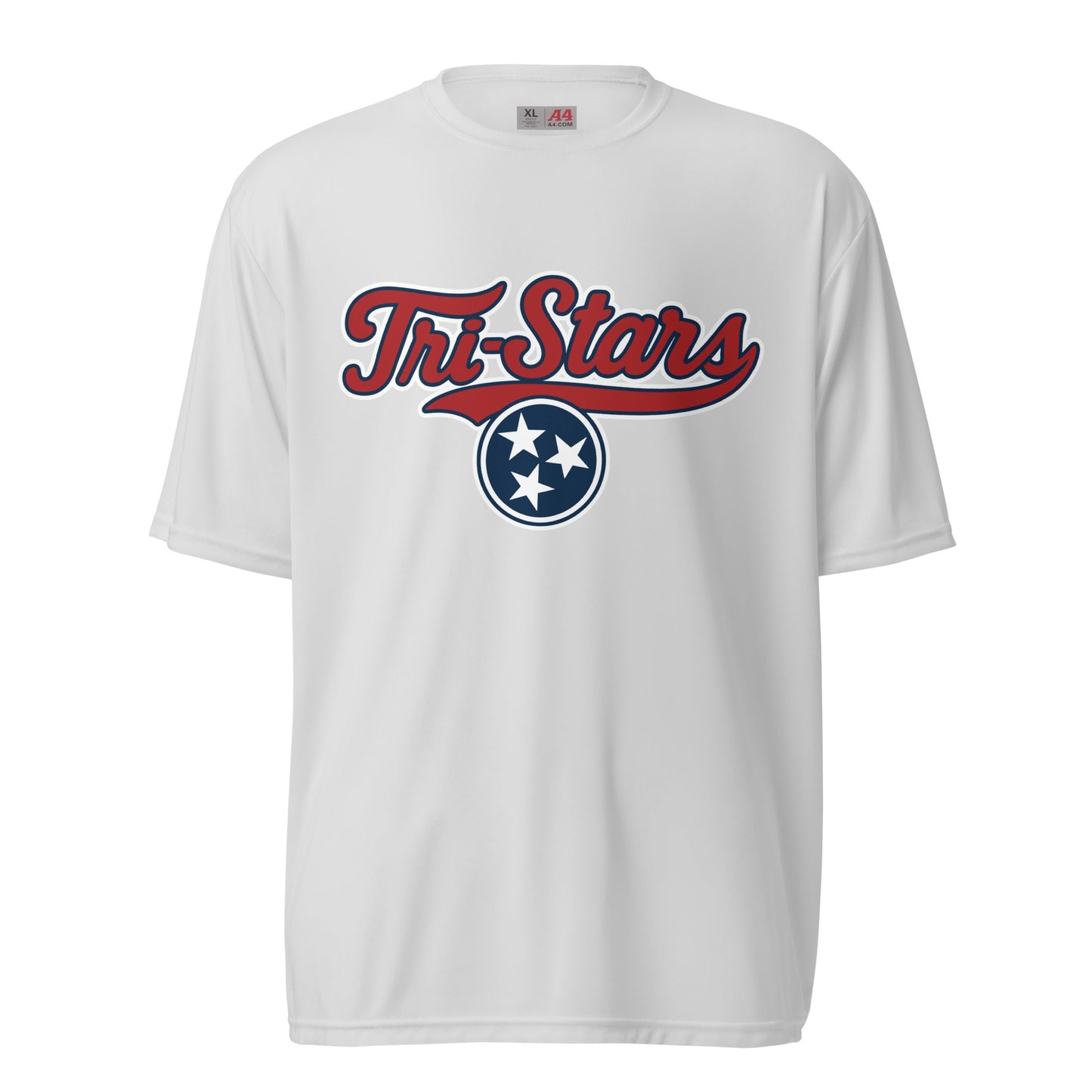 Active | Moisture Wicking Shirt | Tri - Stars | 3 Stars Logo