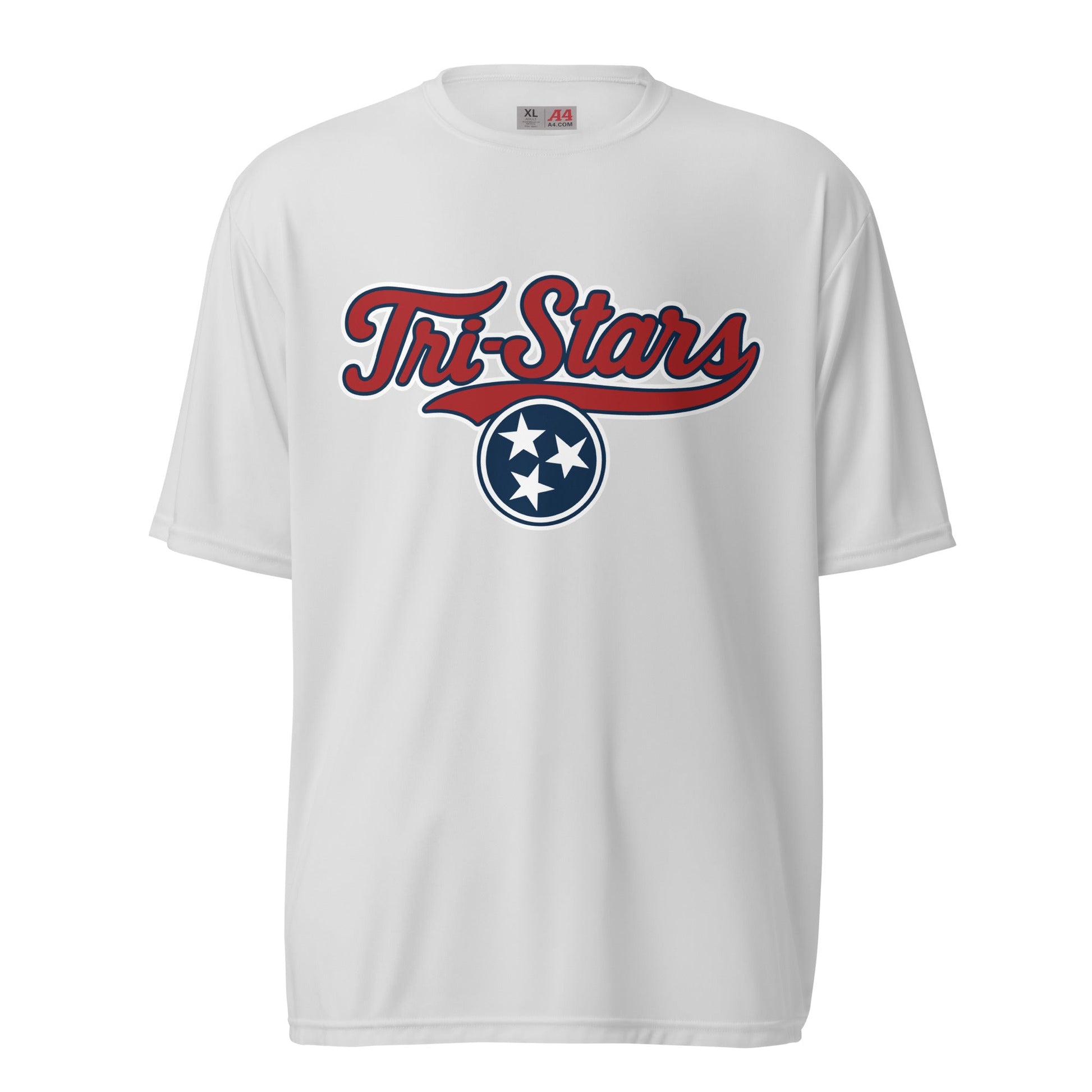 Active | Moisture Wicking Shirt | Tri - Stars | 3 Stars Logo